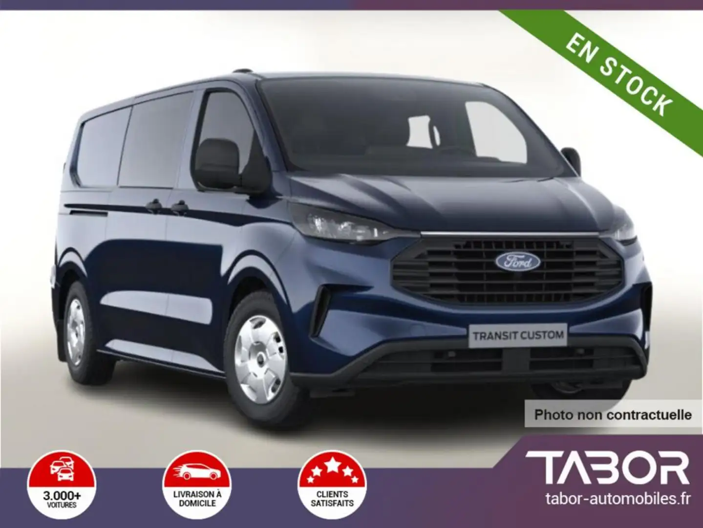 Ford Transit Custom DCiV TDCi 170 Aut Trend 320 Bleu - 1