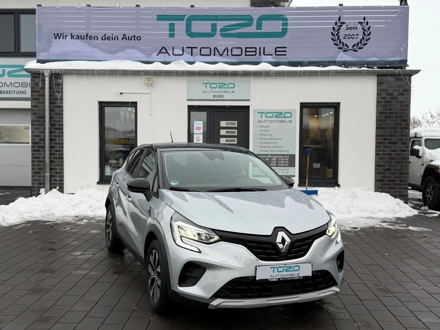 Renault Captur II Equilibre*LED*SHZ*KLIMA*TOP ZUSTAND* Silber - 1