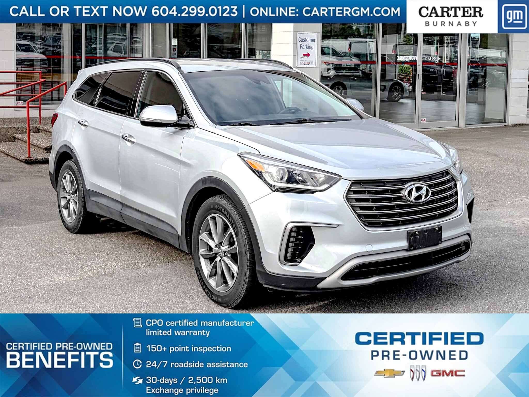 Silver 2019 Hyundai Santa Fe XL SUV / Crossover 6-Speed Automatic