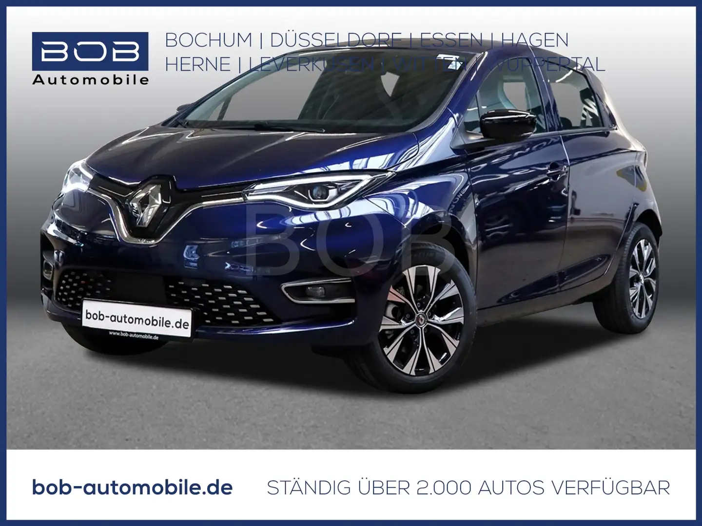 Renault ZOE E-Tech 100% elektrisch Evolution EV50 8-fach bereift CCS Blau - 1