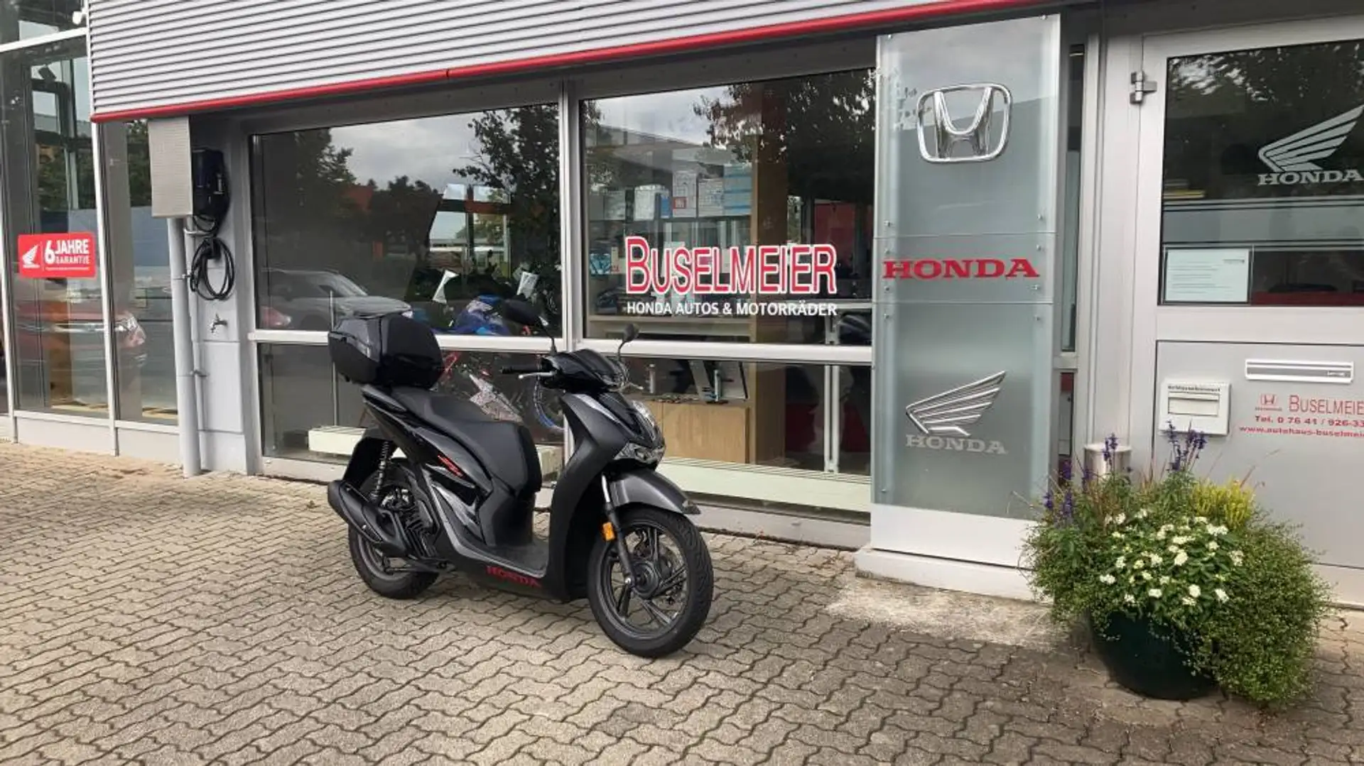 Honda SH 125 Euro5+ Topcase Black - 1