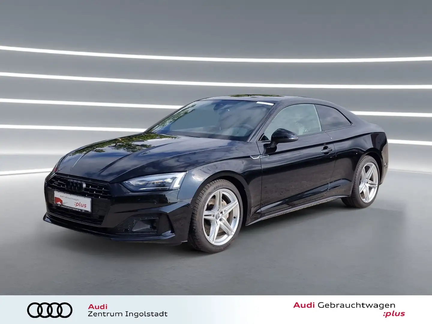 Audi A5 Coupé 40 TDI qu Pano NAVI ACC Leder advanced Negro - 2