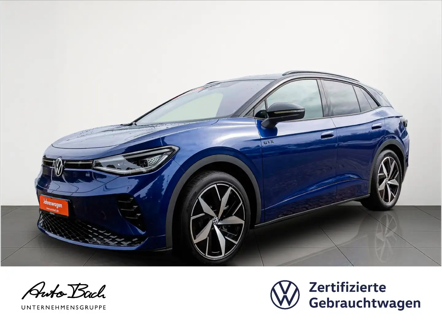 Volkswagen ID.4 GTX 4M Automatik Navi LED Standhzg ACC EPH Bleu - 1