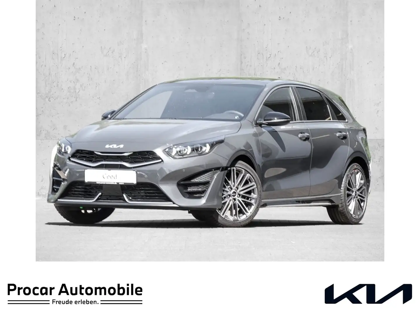 Kia Ceed / cee'd Ceed 1.5 T-GDI DCT GT-line PANO LED NAVI RFK Gris - 1