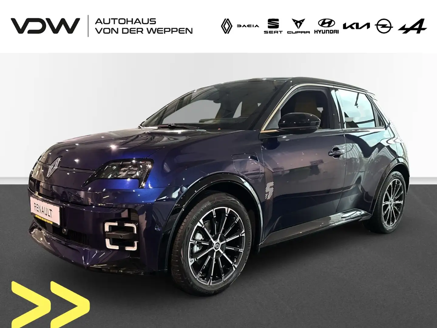 Renault R 5 Iconic Five Comfort Range 150 Klima Navi Blau - 1