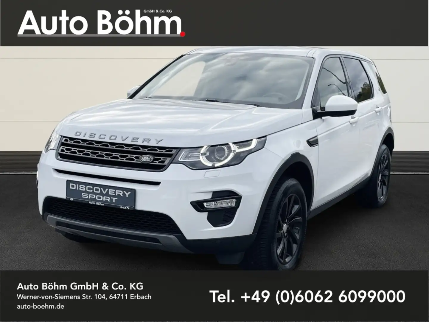 Land Rover Discovery Sport TD4 SE Skyview+Pano+AHK+Motor neu Blanc - 1