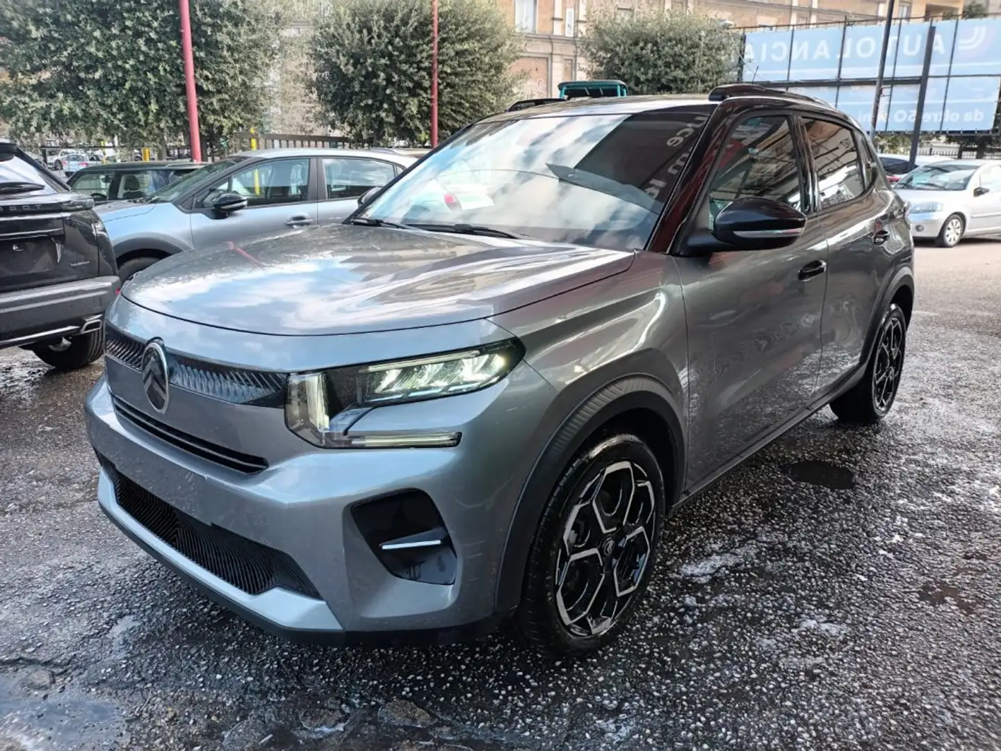 Citroen C3 1200 PURETECH MAX 100CV NAV CARPLAY CAM VETRISCURI Grigio - 2