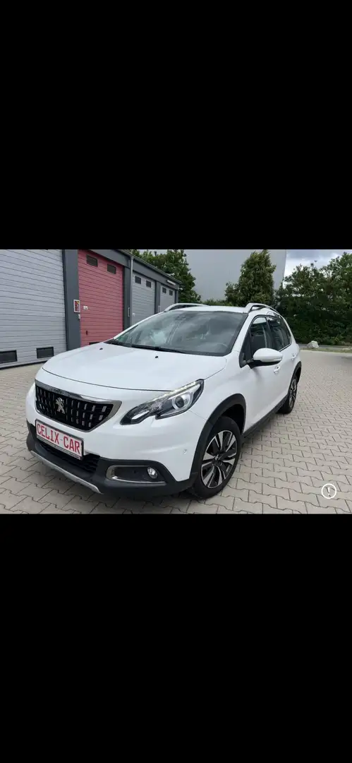Peugeot 2008 Allure+1.Hand+Navi+Stap/Stop+Xenon+Tempomat Weiß - 1