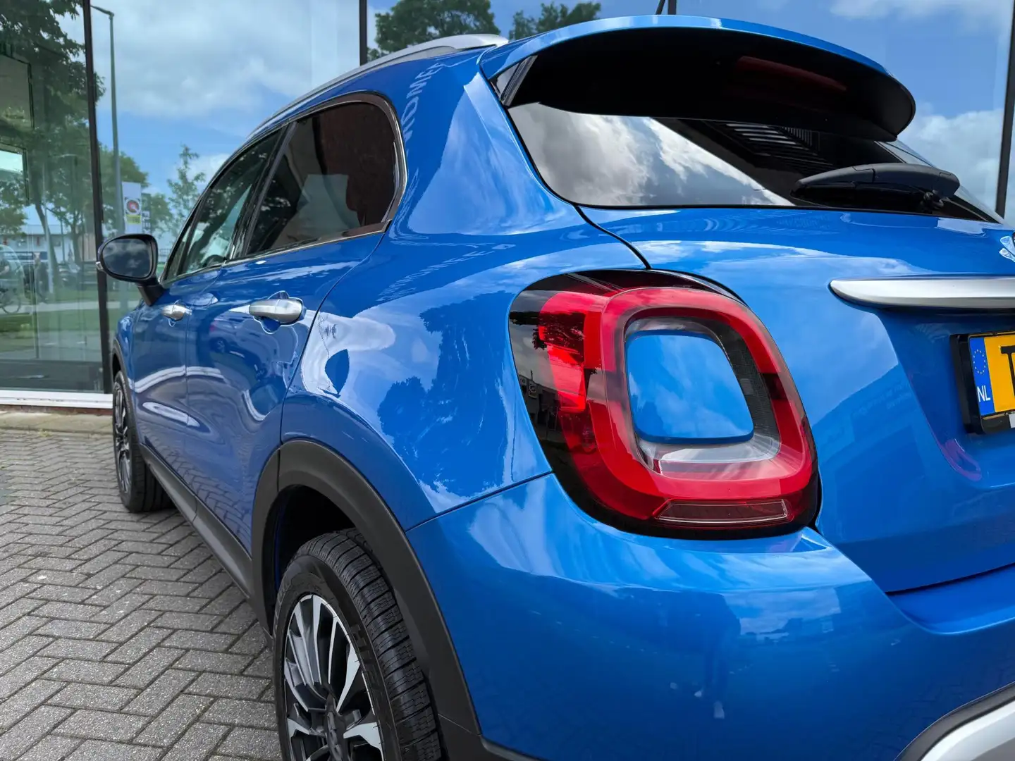 Fiat 500X Cross 1.0 GSE City Cross - Navi - Climate - Parkee Blauw - 2
