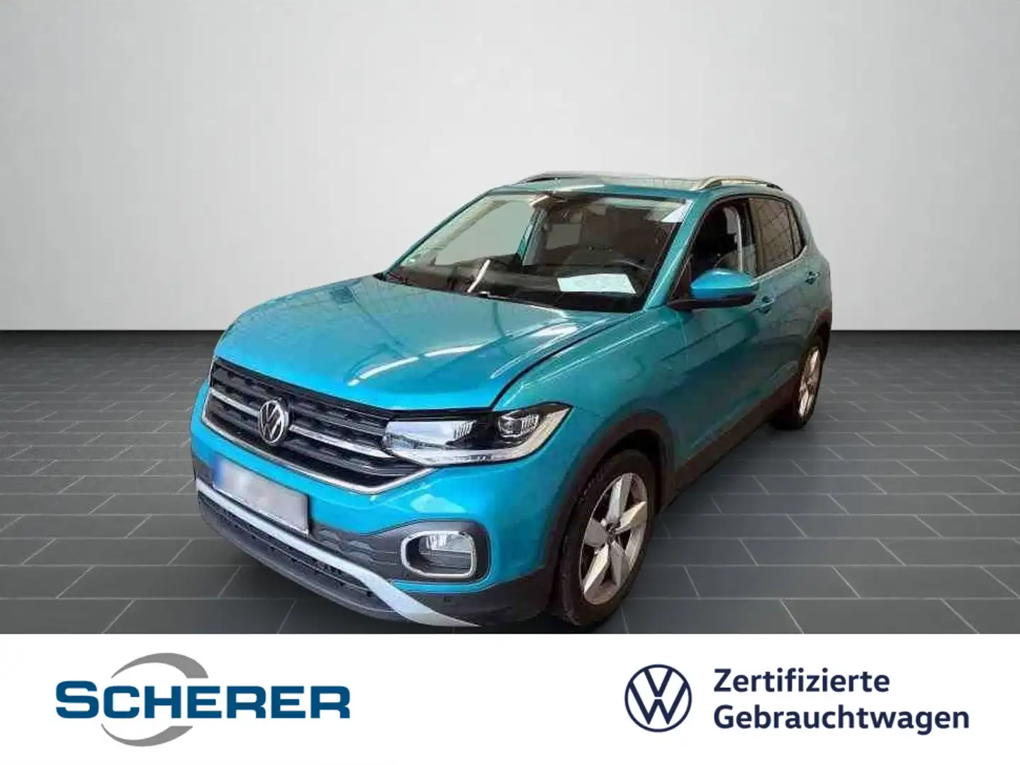 Volkswagen T-Cross Style 1.0 TSI OPF 81 kW 6-Gang Grün - 1