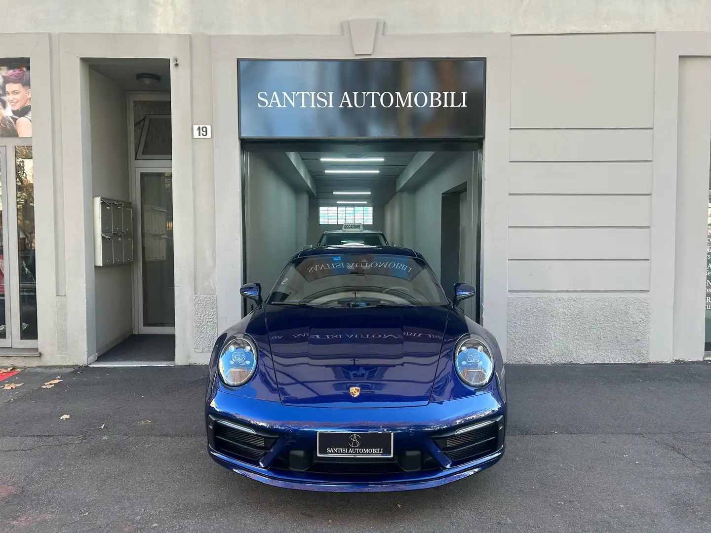 Porsche 992 911 Carrera 4S 450cv 15.800KM - SERVICE PORSCHE!!! Blau - 2