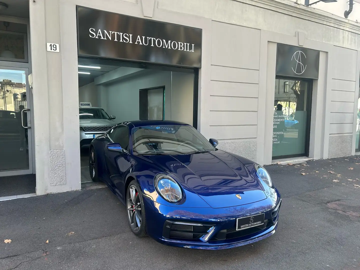 Porsche 992 911 Carrera 4S 450cv 15.800KM - SERVICE PORSCHE!!! Blau - 1