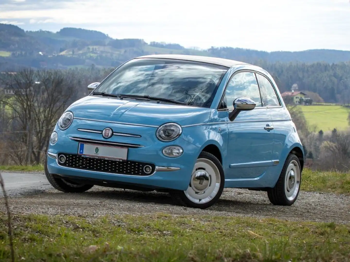 Fiat 500C 0,9 TwinAir 85 500 Spiaggina ´58 Azul - 1