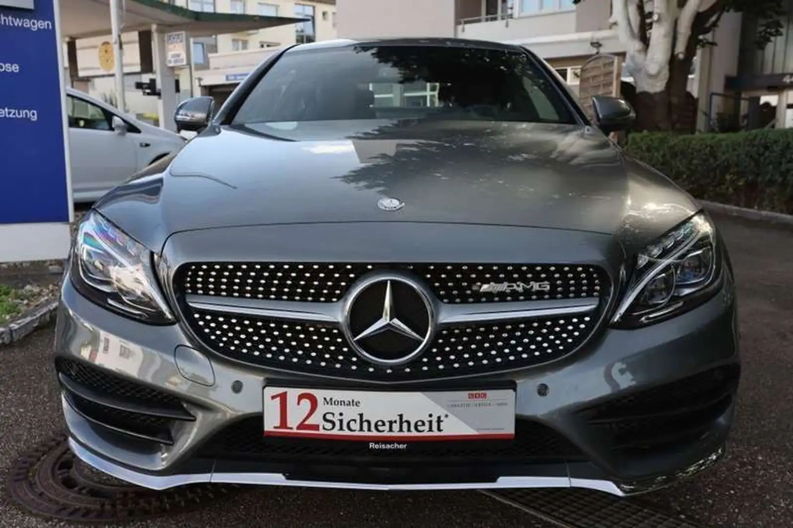 Mercedes-Benz C 180 C 200 Coupe 7G-TRONIC AMG Line Сірий - 2