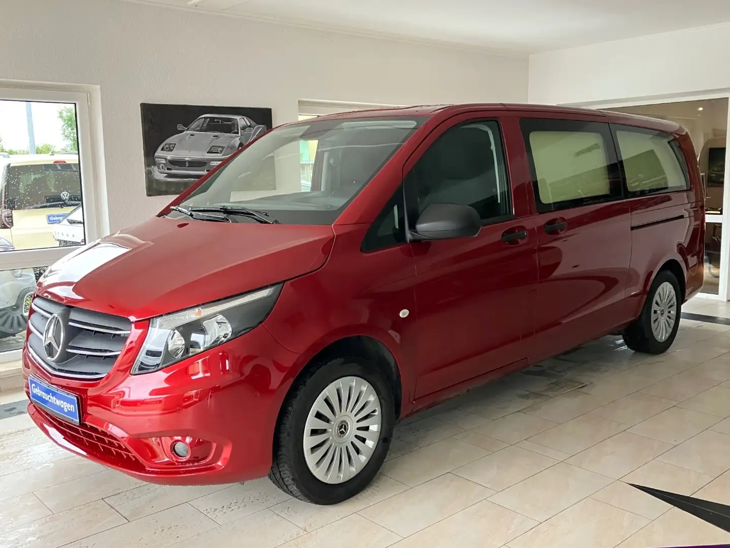 Mercedes-Benz Vito 116 CDI Pro Bestattungswagen extralang Rot - 1