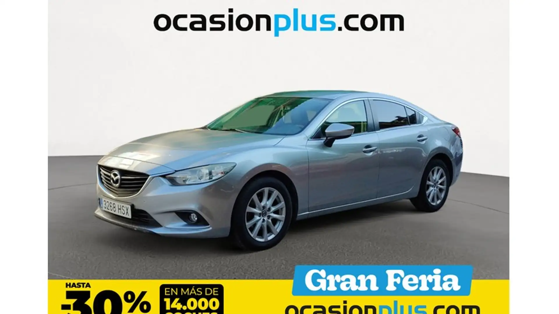 Mazda 6 2.2DE Style Aut. Gris - 1