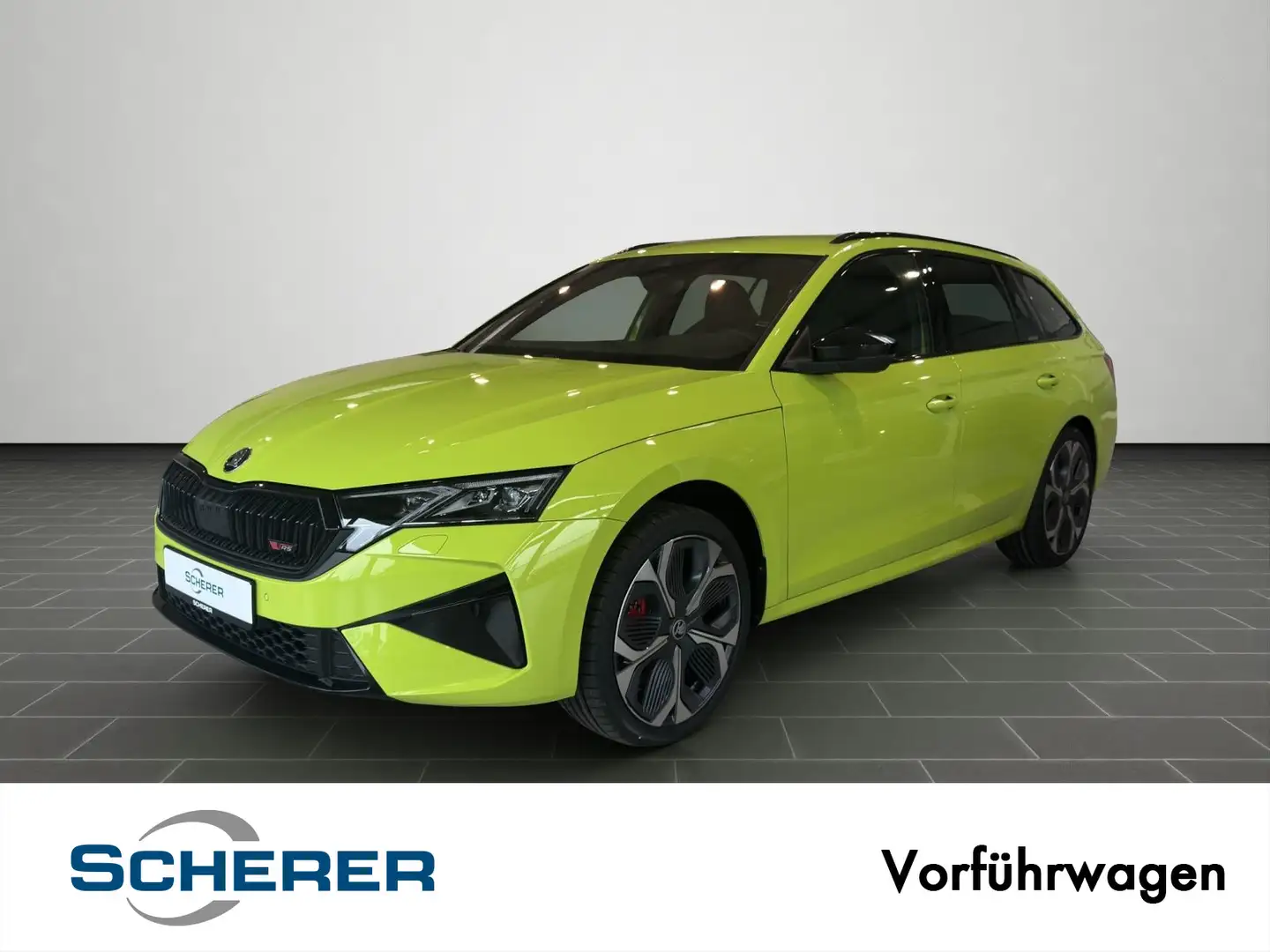 Skoda Octavia Combi RS 2,0 TSI 195 KW 7-Gang DSG AHK Grün - 1