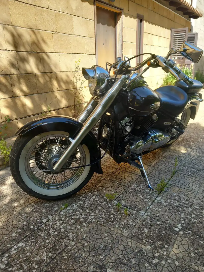 Yamaha XVS 650 Drag Star Classic Negru - 1