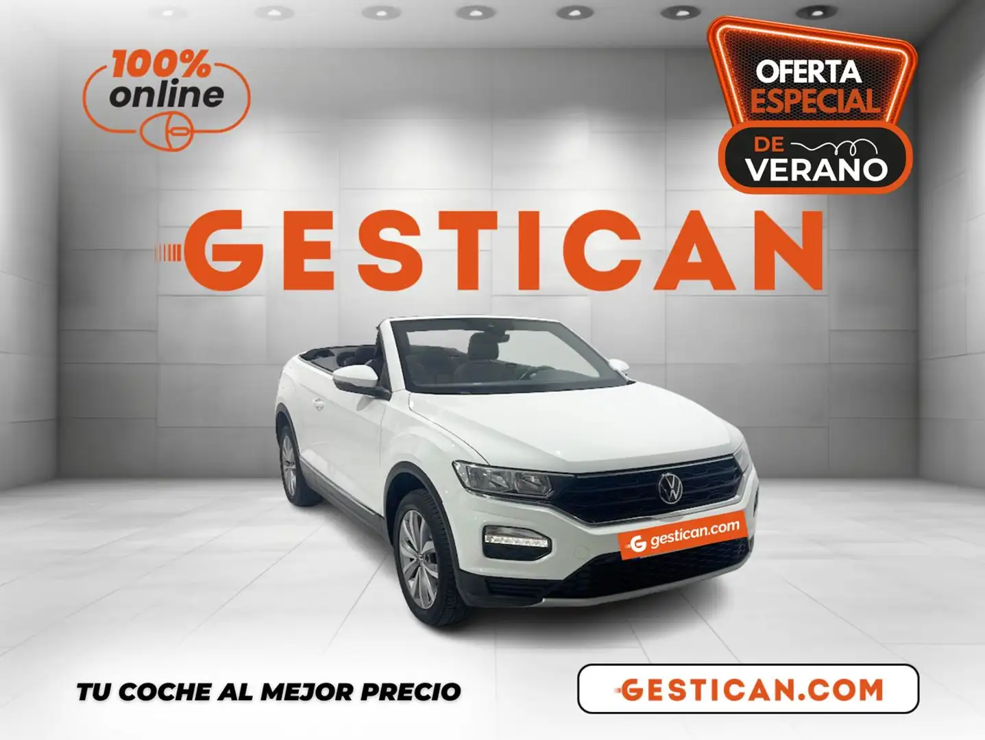 Volkswagen T-Roc Cabrio 1.0 TSI 85kW (115cv) Manual 6 vel Blanco - 1
