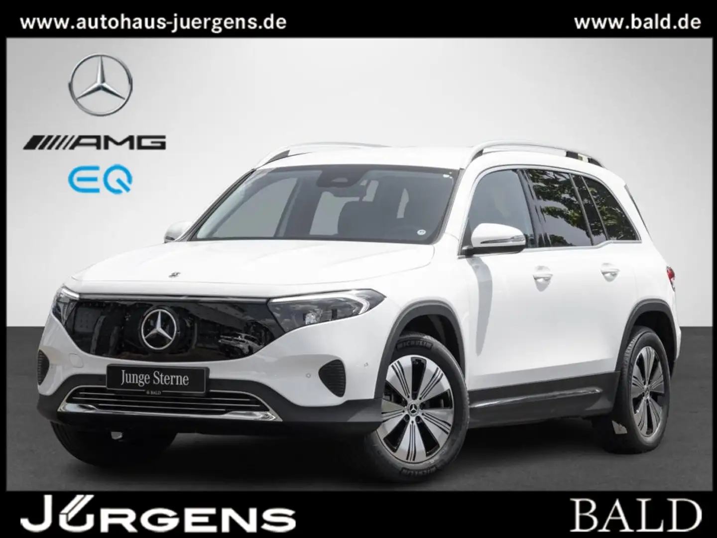 Mercedes-Benz EQB 300 4M Progressive-Advanced/LED/Cam/7-Sitzer Blanc - 2