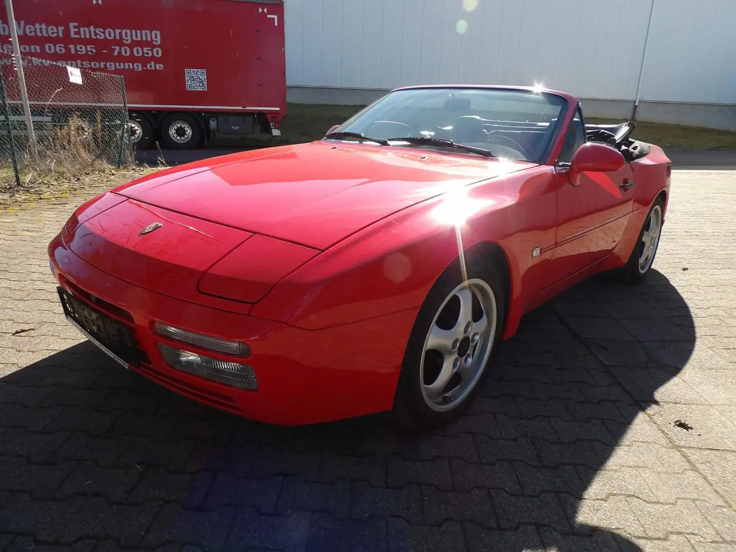 Porsche 944 S2  H-Kennzeichen  Bereit für den Sommer! Roşu - 1