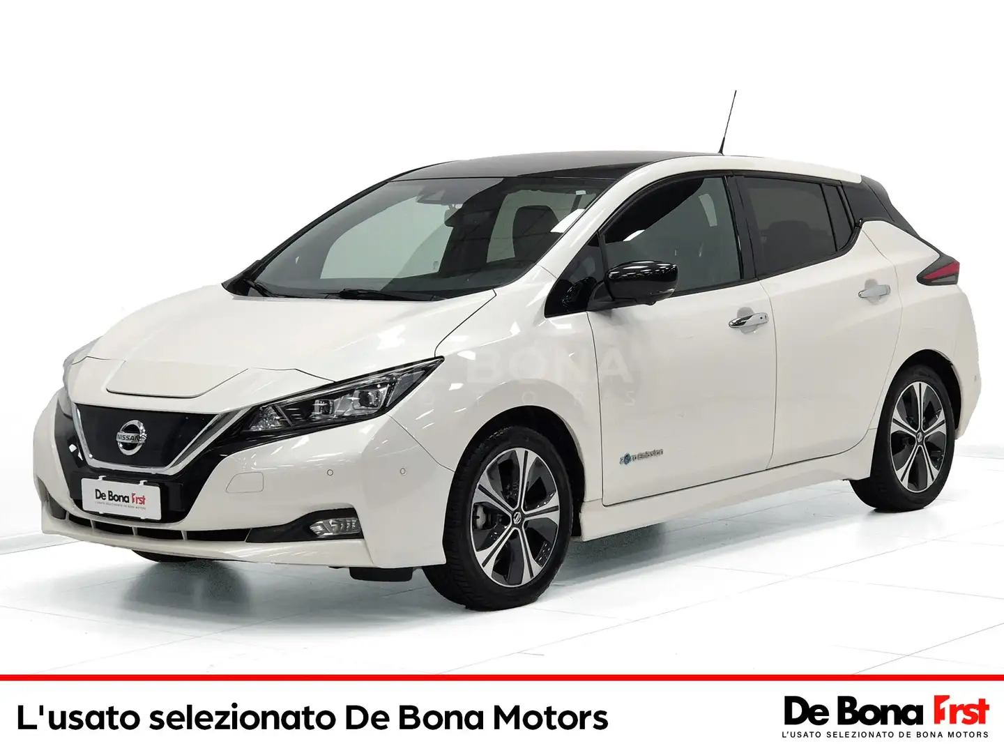 Nissan Leaf tekna 40kwh 150cv Blanc - 1