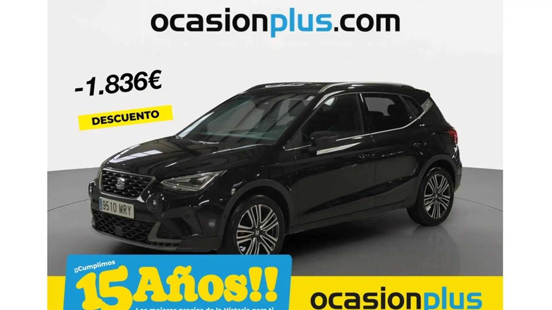 SEAT Arona 1.0 TSI S&S FR XM 115 Negro - 1