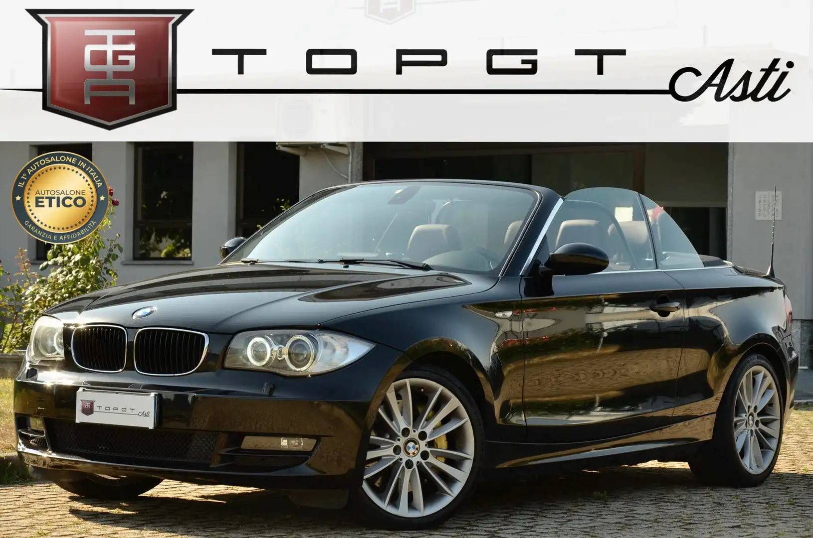 BMW 125 Cabrio 125i Futura 218cv auto BREMBO, PERMUTE Černá - 1