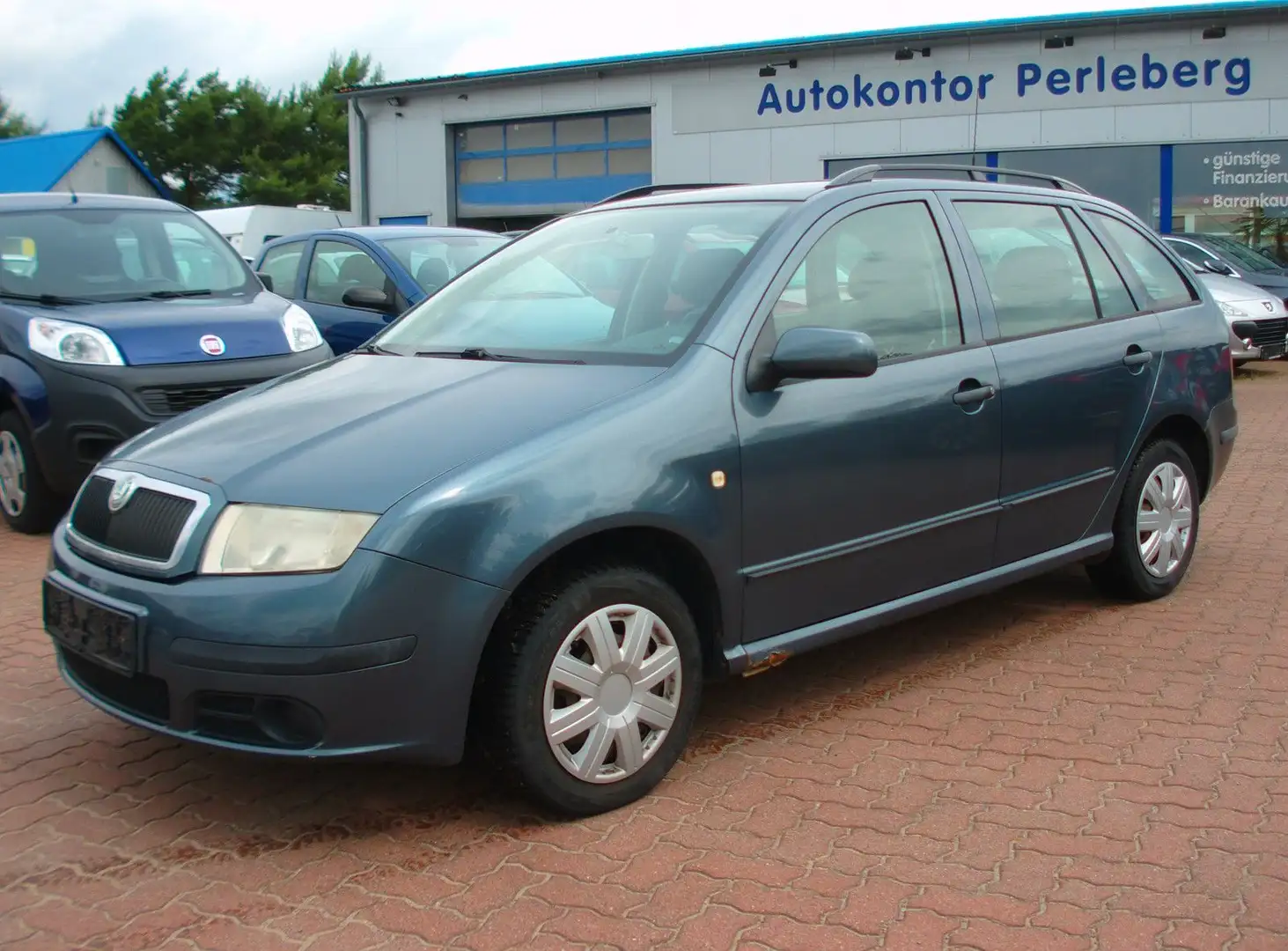 Skoda Fabia Combi Extra.LPG Gas.Klima Gris - 1