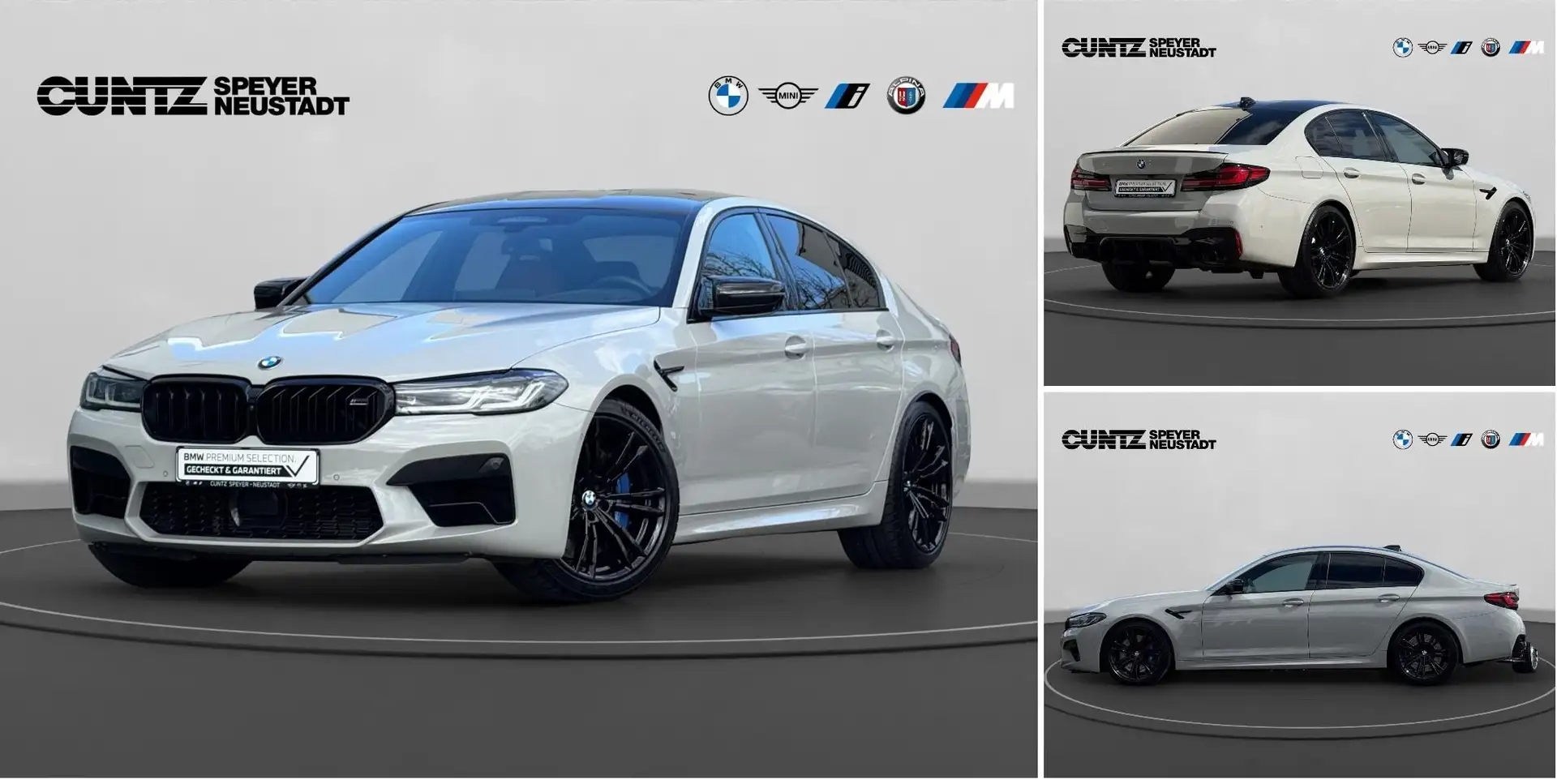 BMW M5 Limousine COMPETITION  M_DRIVERS INDIVIDUAL B&W Grau - 1