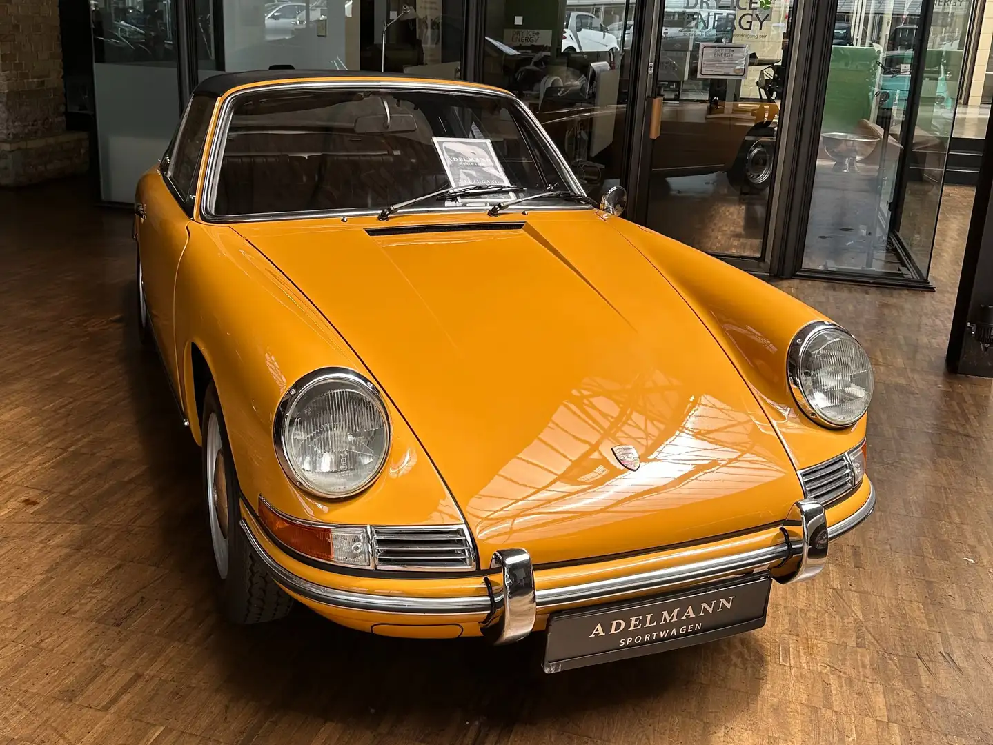 Porsche 912 Targa Soft Window*Bahamagelb Gelb - 2