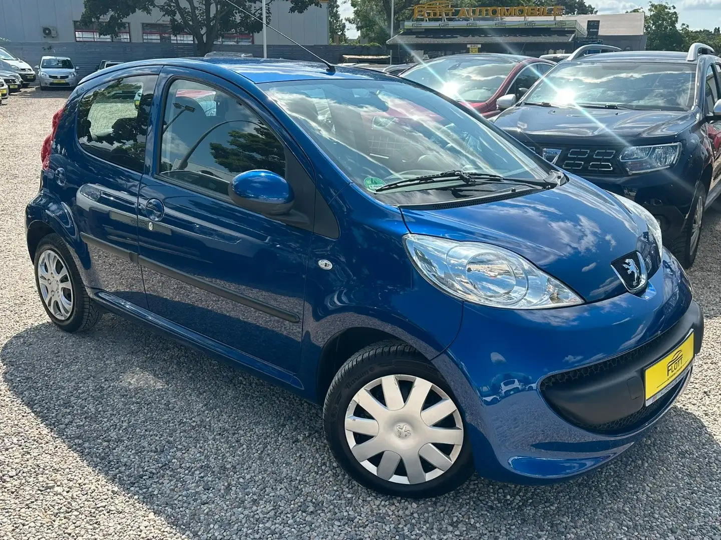 Peugeot 107 *1.HD*41TKM*KLIMA*TÜV NEU Blau - 1