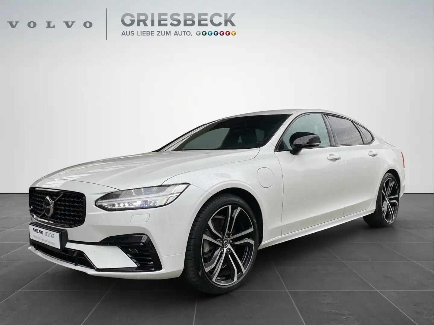 Volvo S90 T8 Twin Engine SHZ*MMY*StHzg*DAB+*RFK Blanc - 1