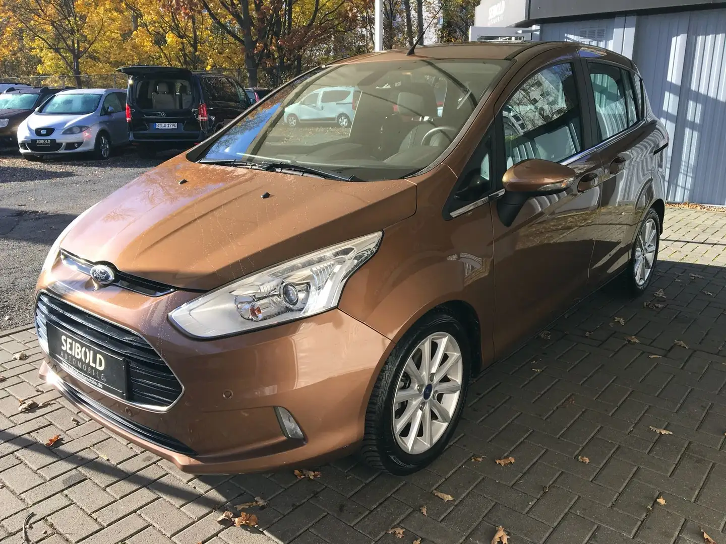 Ford B-Max 1.0 EcoBoost Titanium/1.Hd/Klimatr/2xPDC Braun - 1