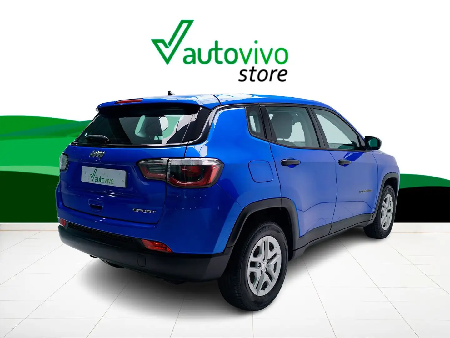 Jeep Compass SPORT 1.6 MJET 120 CV 5P Azul - 2
