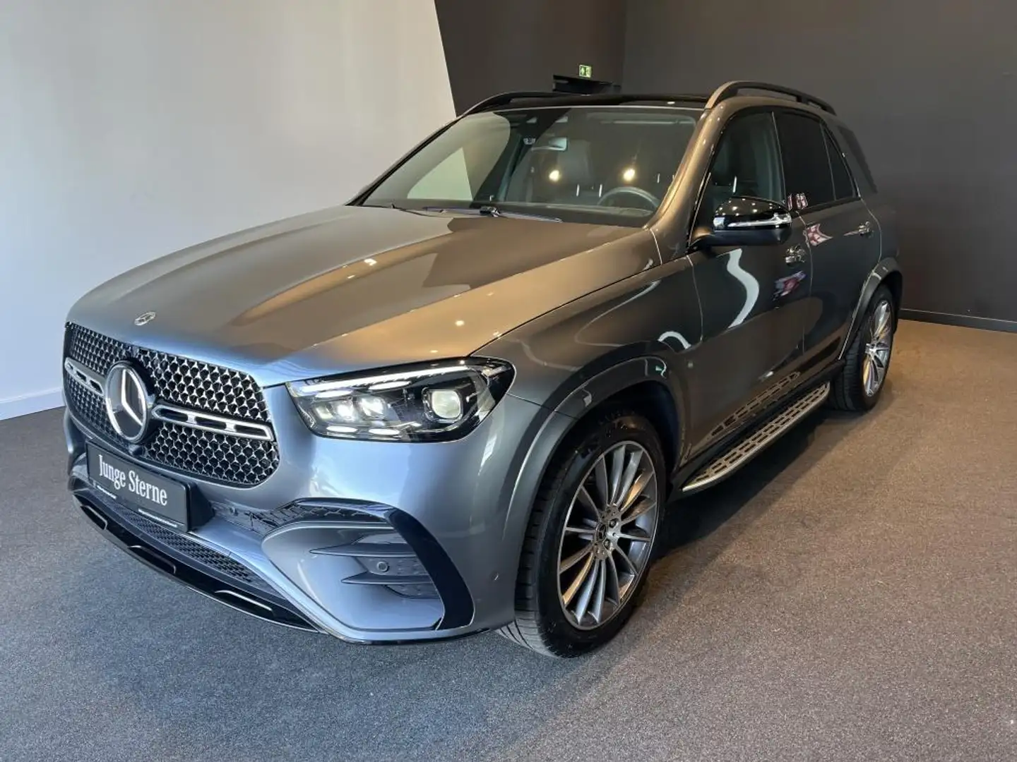 Mercedes-Benz GLE 450 d 4M AMG+Night+Pano+AHK+Distronic+Kamera Grau - 1