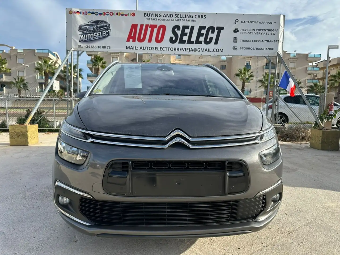 Citroen C4 Spacetourer 1.5BlueHDI Origins EAT8 130 Gris - 1
