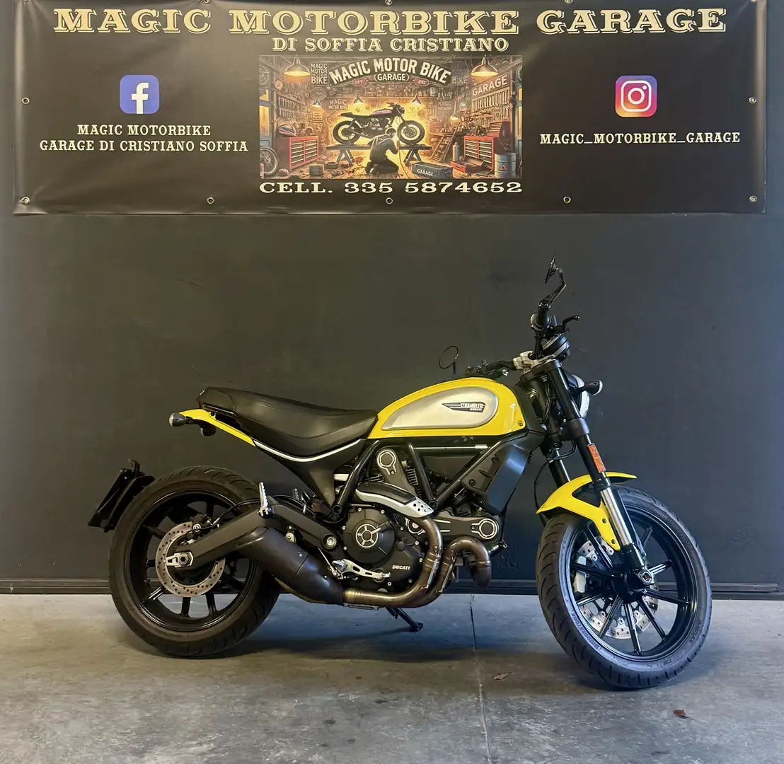 Ducati Scrambler icon yellow Giallo - 2
