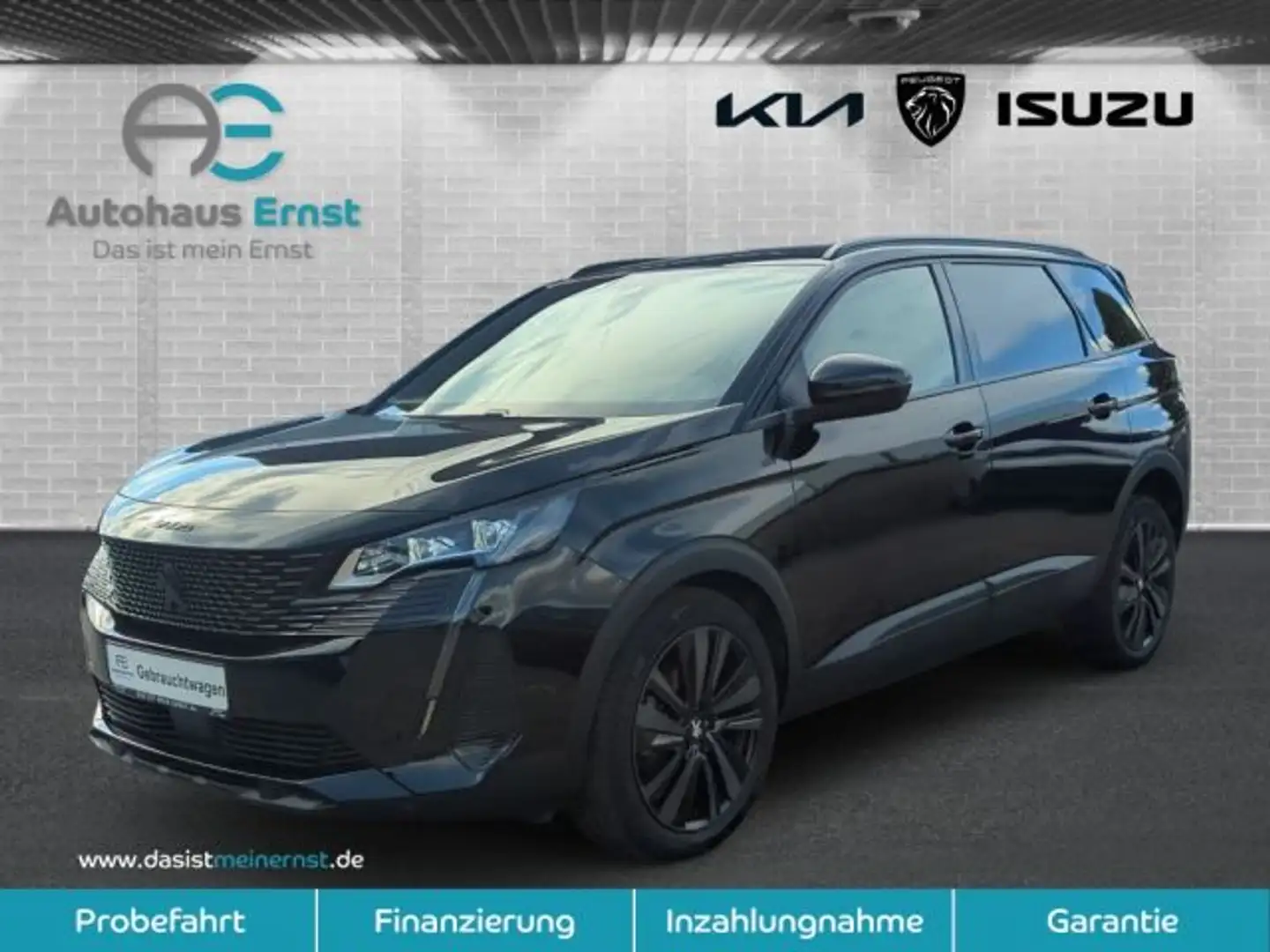 Peugeot 5008 BlueHDi 130 EAT8 GT Schwarz - 1