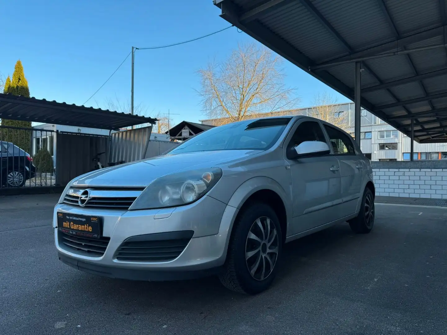 Opel Astra H*Lim*Edition*TÜV NEU*Klima*ELFH*Servo* Ezüst - 1