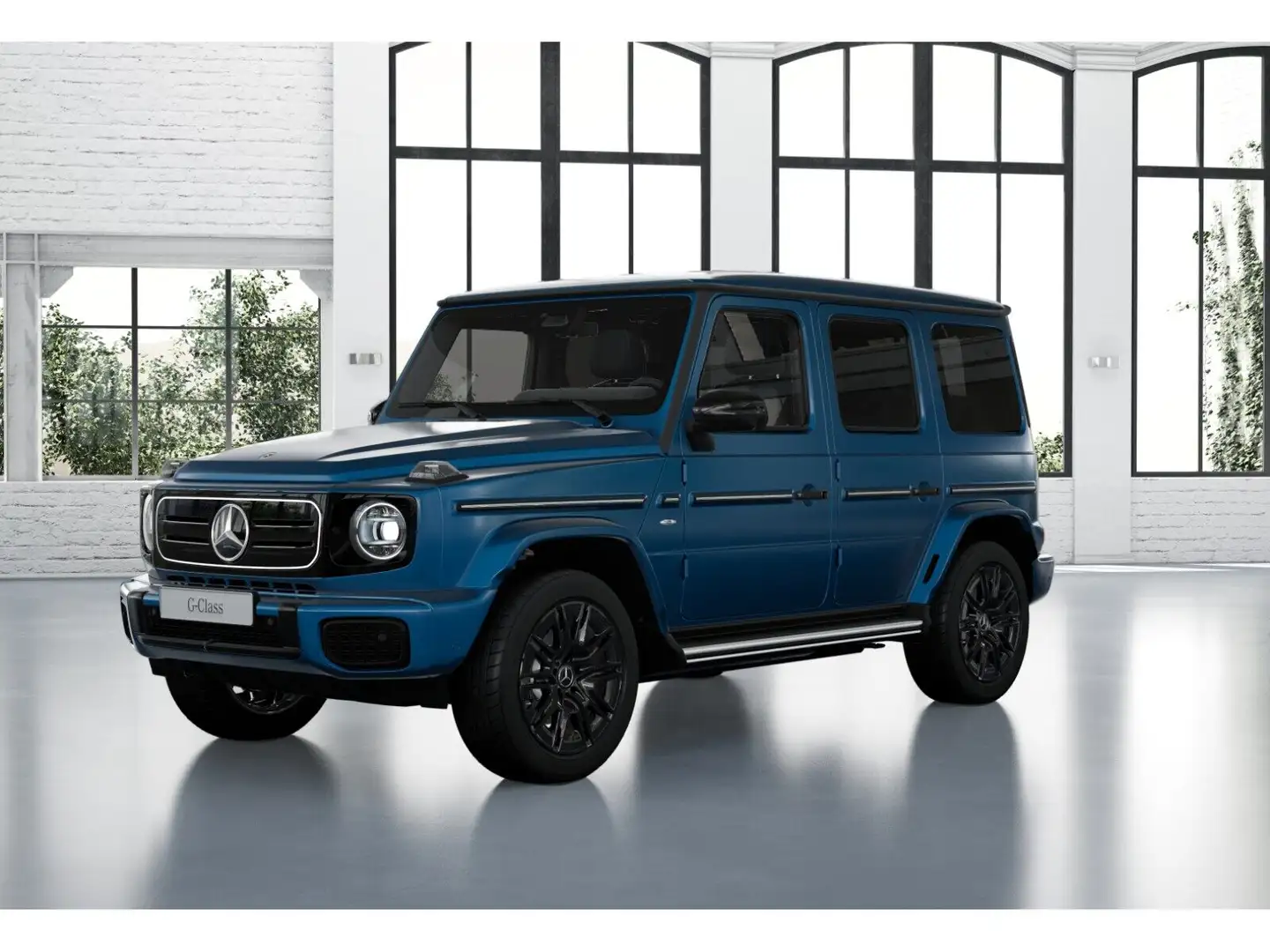 Mercedes-Benz G 580 #EDITION ONE #AMG #SUPERIOR #SD #NAPPA Modrá - 1