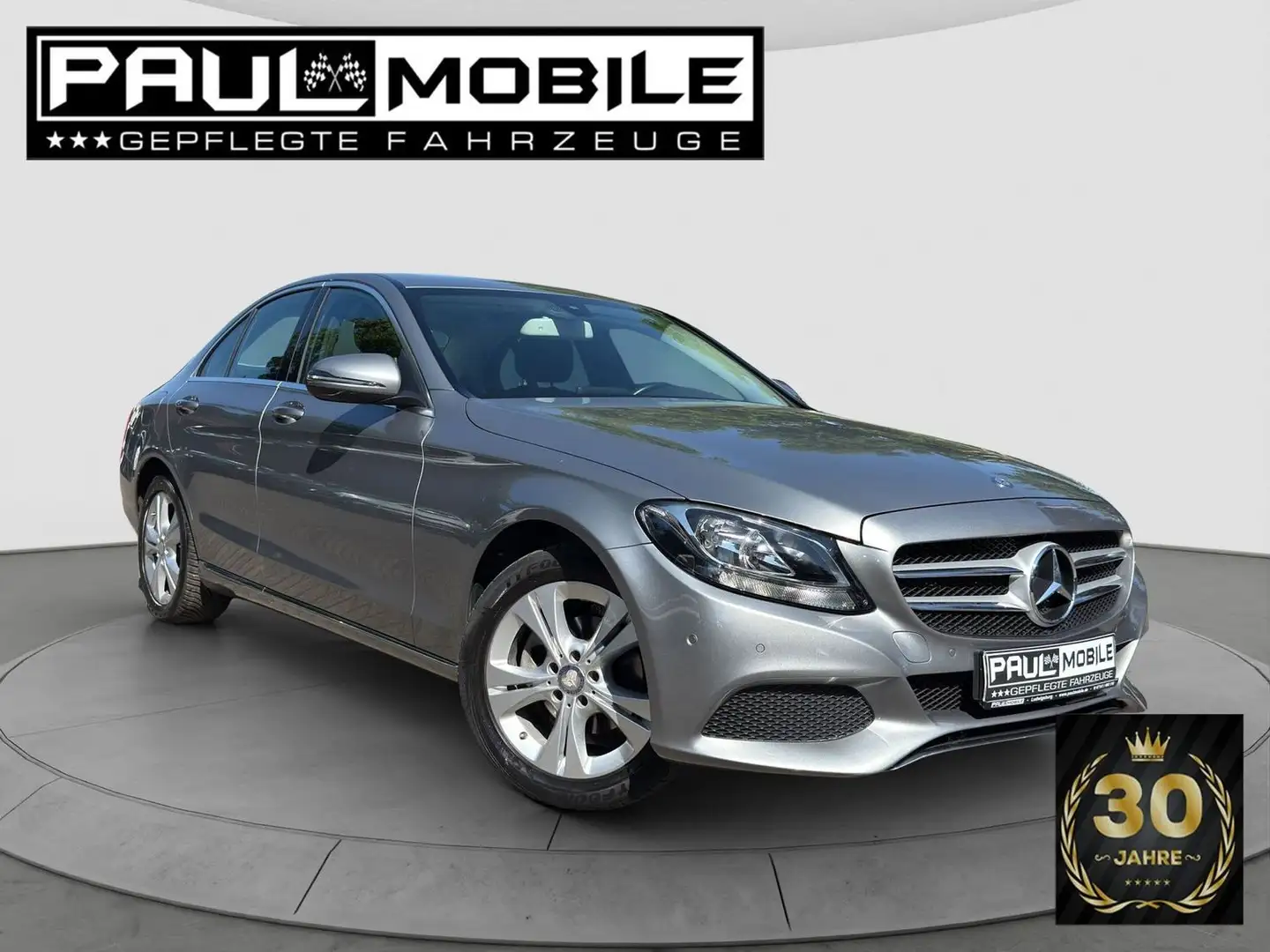 Mercedes-Benz C 180 CGI Avantgarde Navi Parkassist PDC v+h Plateado - 1
