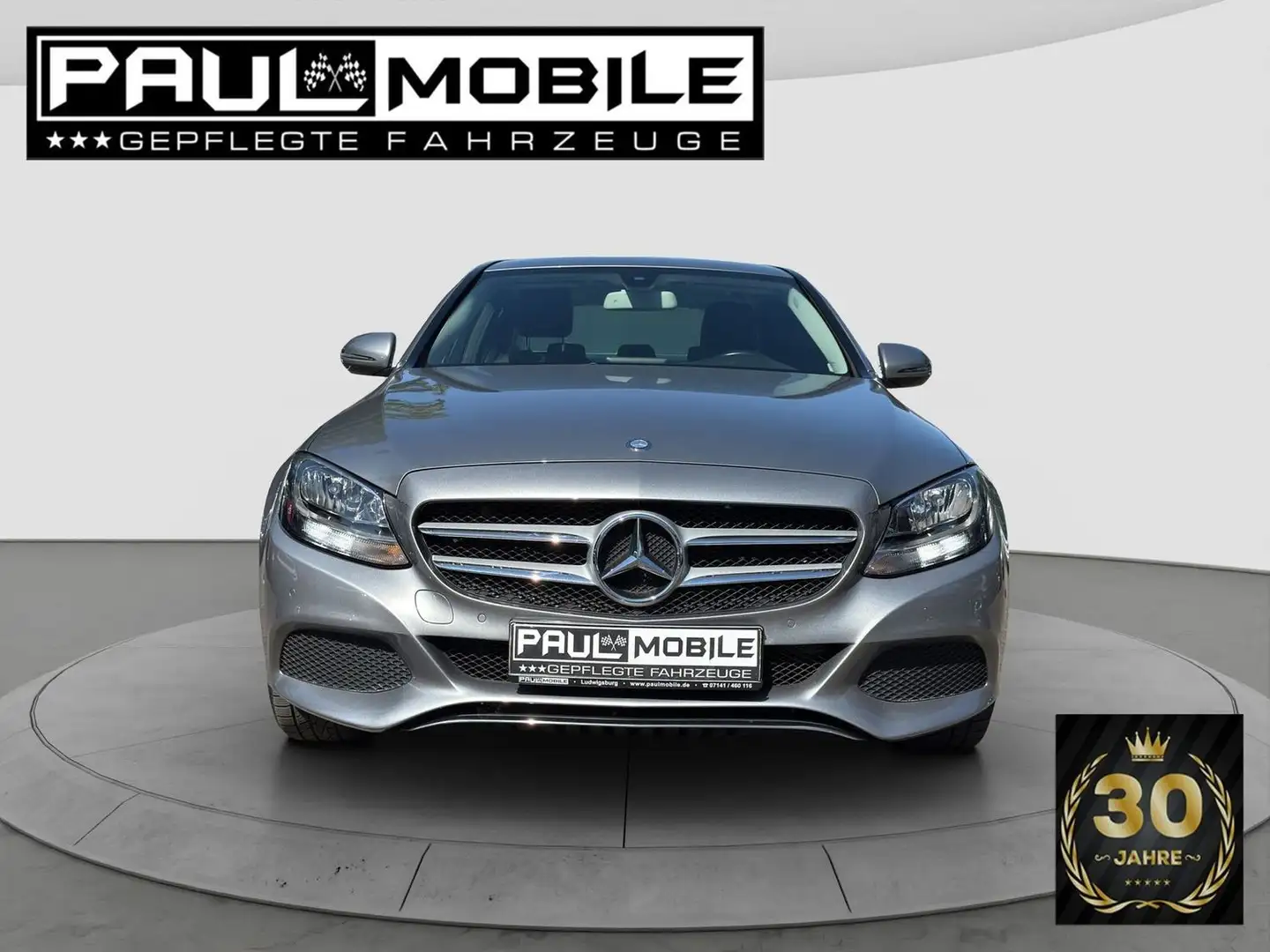 Mercedes-Benz C 180 CGI Avantgarde Navi Parkassist PDC v+h Plateado - 2