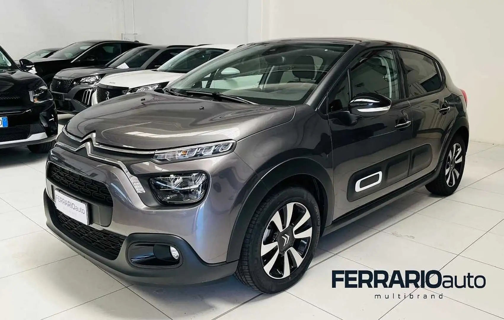 Citroen C3 3ª serie PureTech 110 S&S EAT6 Max - Aziendale Grigio - 1
