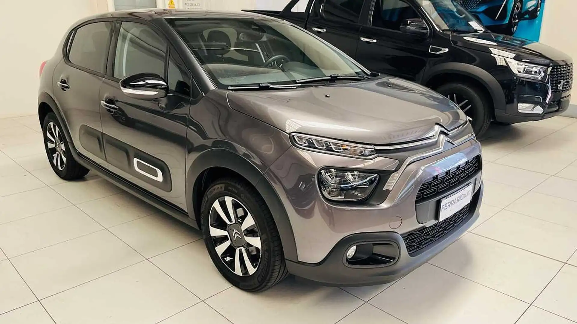 Citroen C3 3ª serie PureTech 110 S&S EAT6 Max - Aziendale Grigio - 2