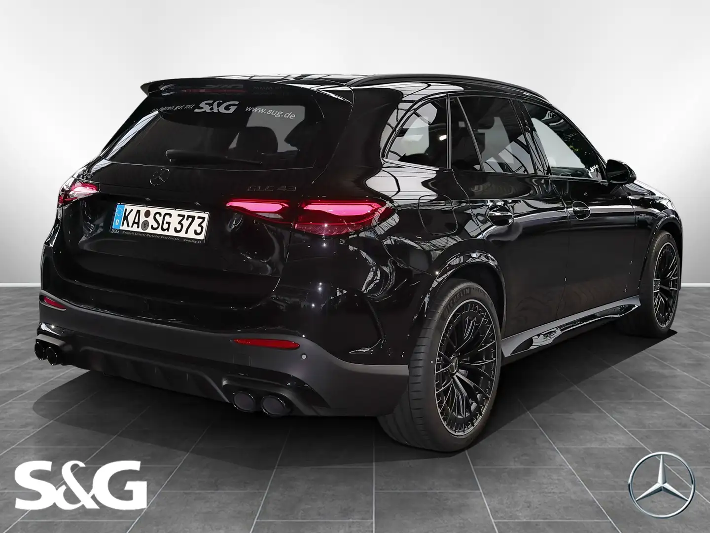 Mercedes-Benz GLC 43 AMG 4M MBUX+360°+Pano+Distro+DIG-LED+HUD Schwarz - 2