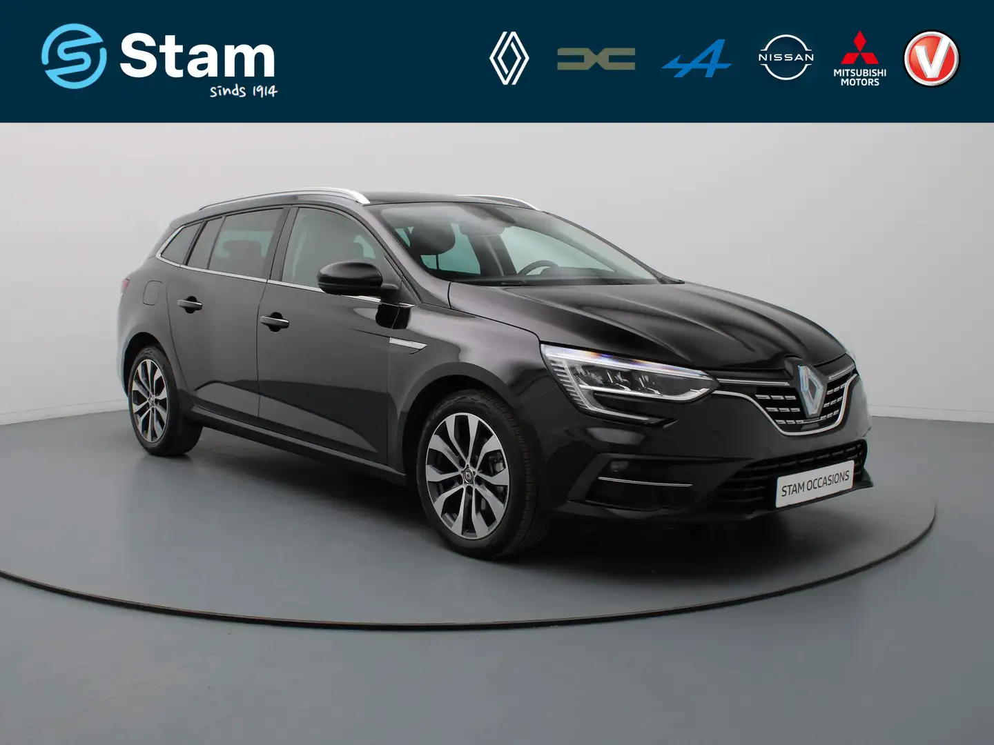 Renault Megane Estate TCe 140pk Techno EDC/AUTOMAAT Camera | Clim Zwart - 1