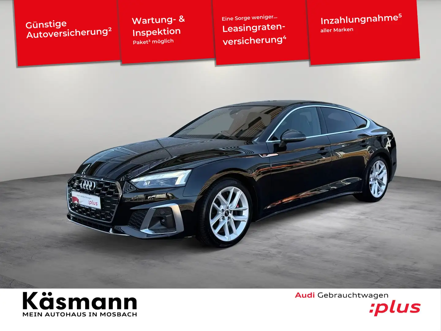 Audi S5 TDI qu MATRIX PANO B&O KAM NAV SHZ Schwarz - 1