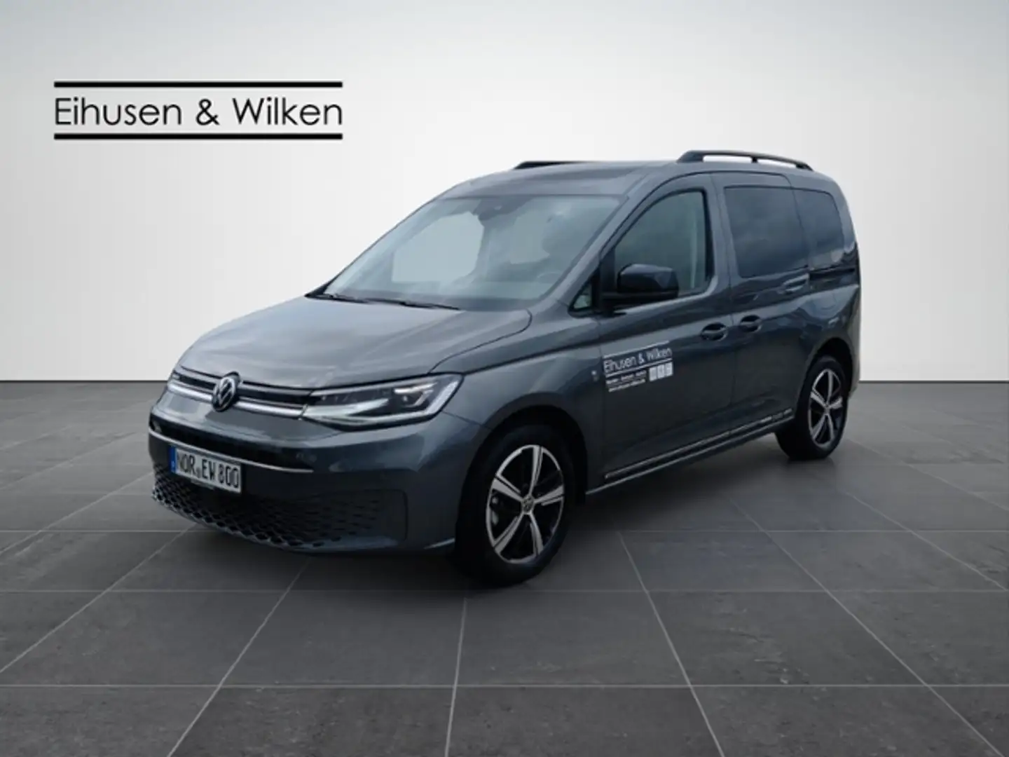 Volkswagen Caddy 2.0+TDI+4-MOTION+DARK LABEL+LED+AHK+ Grau - 2