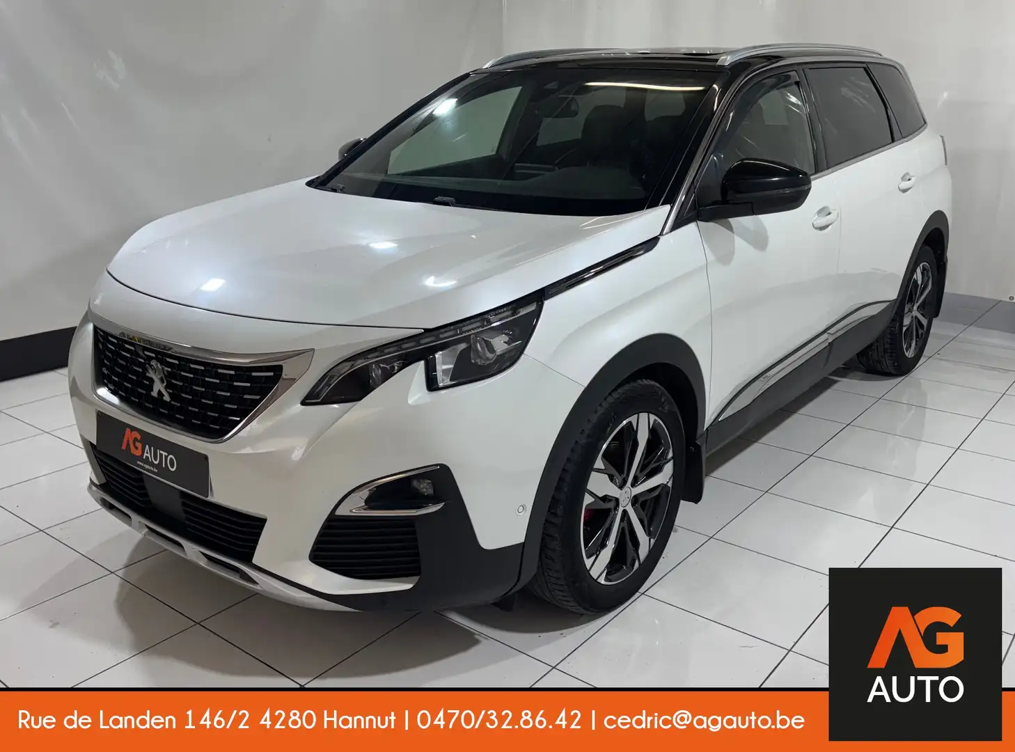 Peugeot 5008 2.0 HDi * GT-LINE * LED * 7 PL * EXPORT/MARCHAND Wit - 1